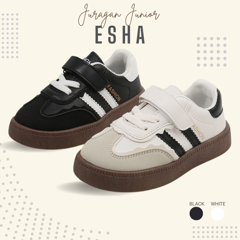 Sepatu ESHA Sepatu Anak Laki-laki  Import 21-32 Usia 1,5-7Tahun