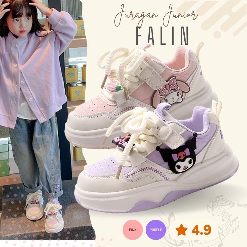 Sepatu FALIN Sepatu Anak Perempuan Import 21-37 Usia 1-10 Tahun