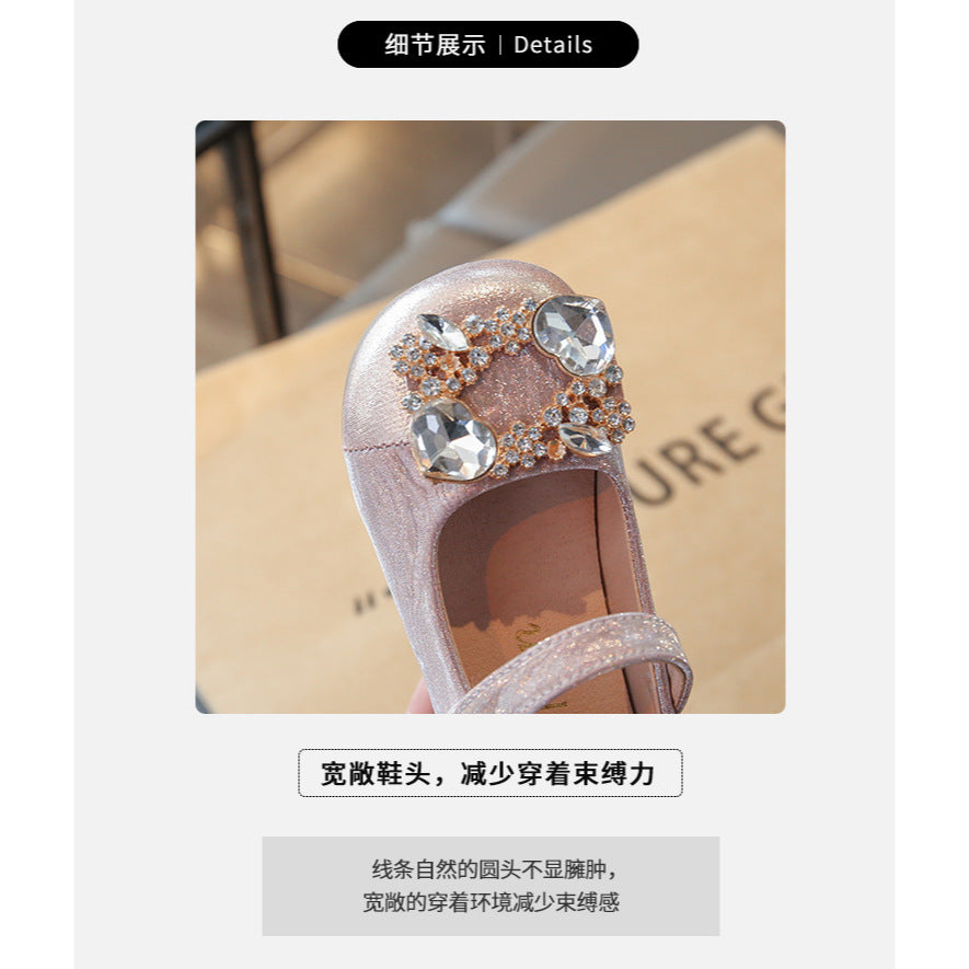 Sepatu VELVET Sepatu Pesta Anak Perempuan Import 23-34 Usia 1-7 Tahun