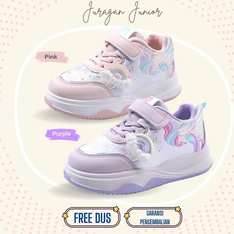 Sepatu NUNA Sepatu Anak Perempuan Import 26-37 Usia 2-10 Tahun