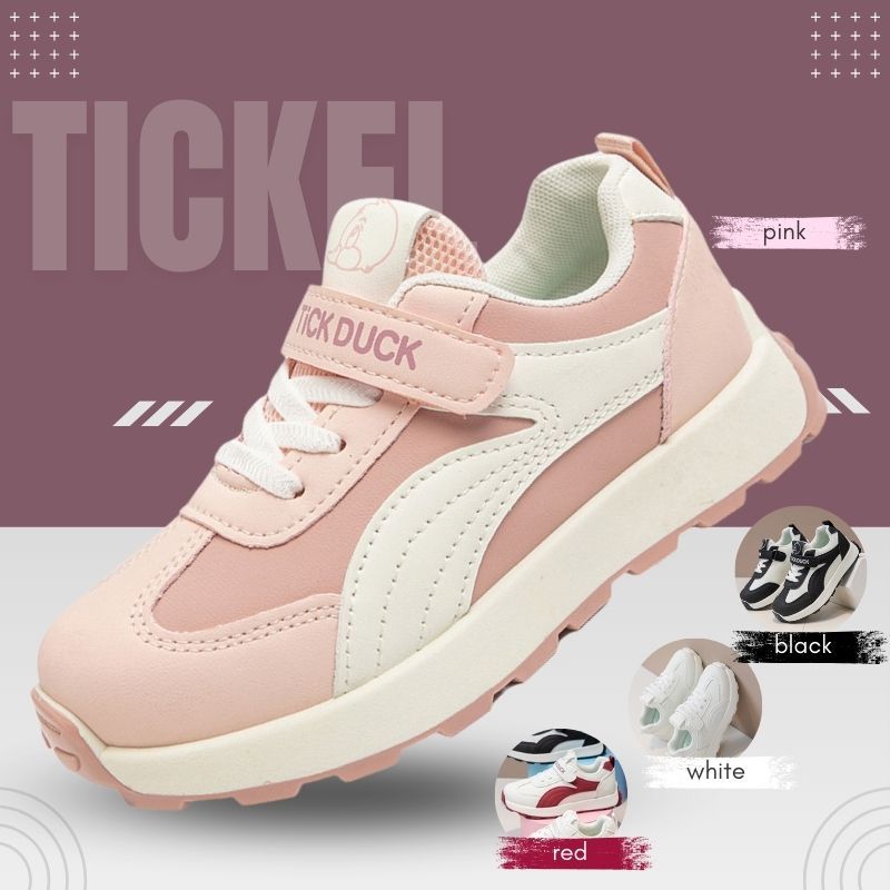 Sepatu TICKEL Sepatu Anak Laki-Laki Dan Perempuan Import 26-37 Usia 2-10 Tahun
