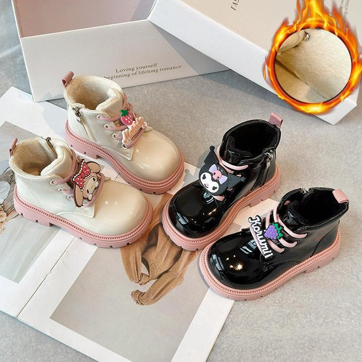 Sepatu ELOWEN Sepatu Boots Anak Perempuan Import 26-37 Usia 2-10 Tahun