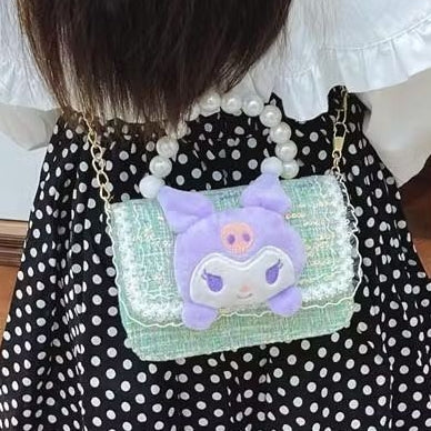 Tas Selempang Tas Anak Uang Lebaran 2026 Lovelle Pearl Tas Tangan Mutiara Anak Perempuan Import