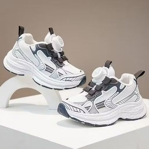 Sepatu Sekolah Hiena anak Laki-laki  Import 26-37 Usia 2-10 Tahun