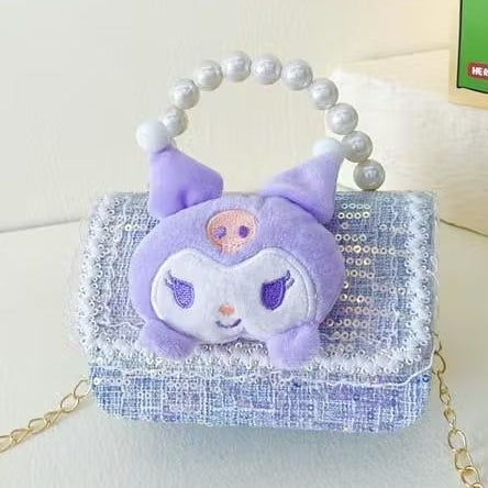 Tas Selempang Tas Anak Uang Lebaran 2026 Lovelle Pearl Tas Tangan Mutiara Anak Perempuan Import