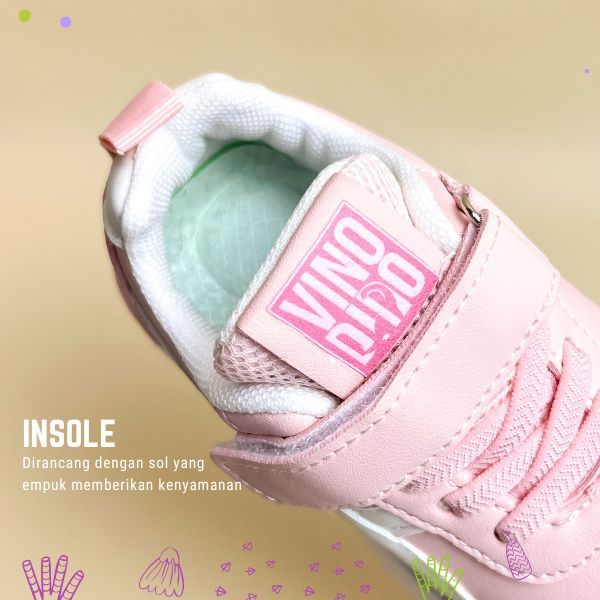 Sepatu ZENIX Sepatu Anak Perempuan Dan Laki-laki Import 26-37 Usia 2-10 Tahun