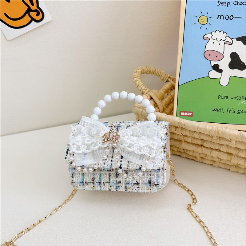 Tas VELISTA Tas  Selempang Mini /Bag Mutiara Anak Perempuan Import