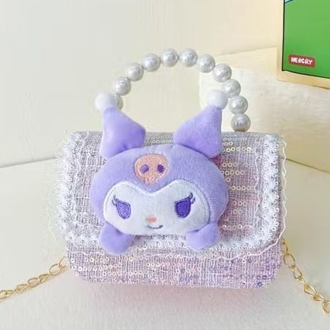 Tas Selempang Tas Anak Uang Lebaran 2026 Lovelle Pearl Tas Tangan Mutiara Anak Perempuan Import
