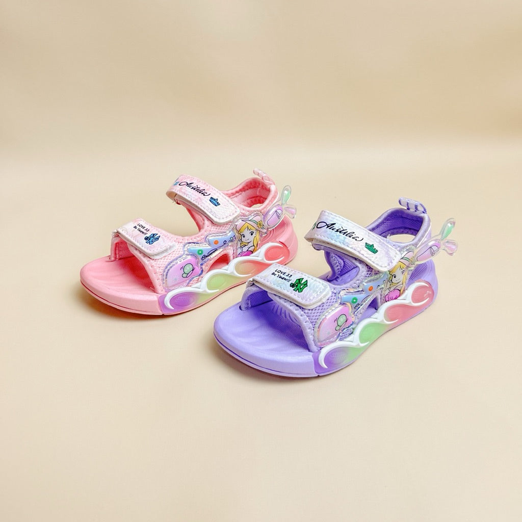 Sandal CASIA Sandal Anak Perempuan Import 26-31 Usia 3-6 Tahun