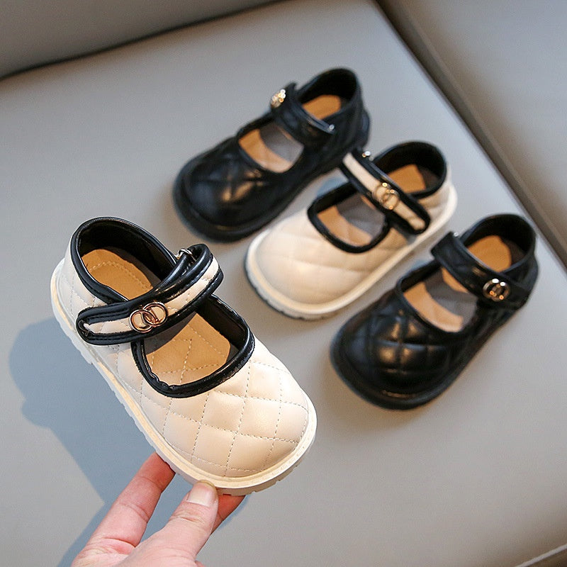 Sepatu EMER PESTA Flat Shoes Anak Perempuan Import Size 21-30 Usia 1-5Tahun