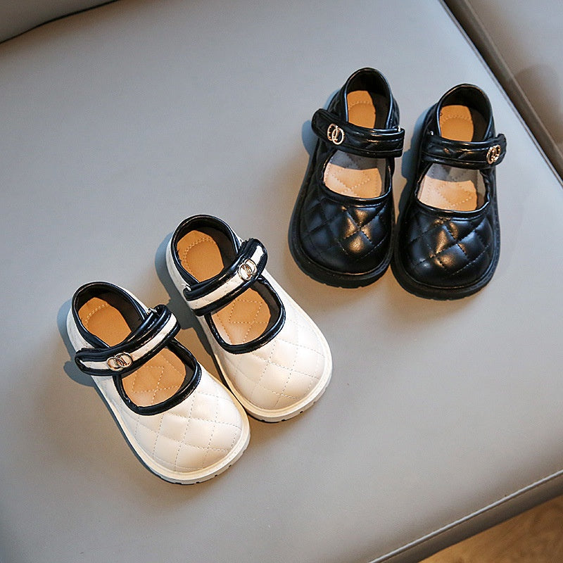 Sepatu EMER PESTA Flat Shoes Anak Perempuan Import Size 21-30 Usia 1-5Tahun