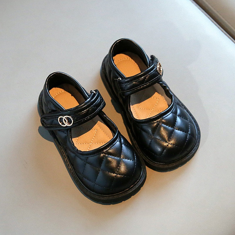 Sepatu EMER PESTA Flat Shoes Anak Perempuan Import Size 21-30 Usia 1-5Tahun
