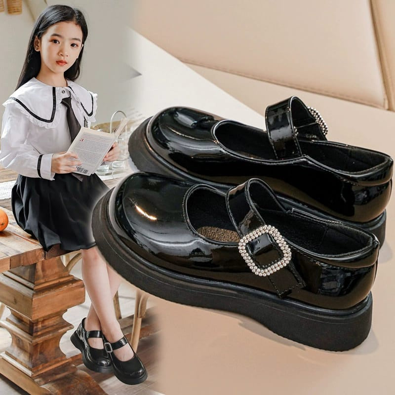 Sepatu Glam Feri Pesta Anak Perempuan Import 32-37