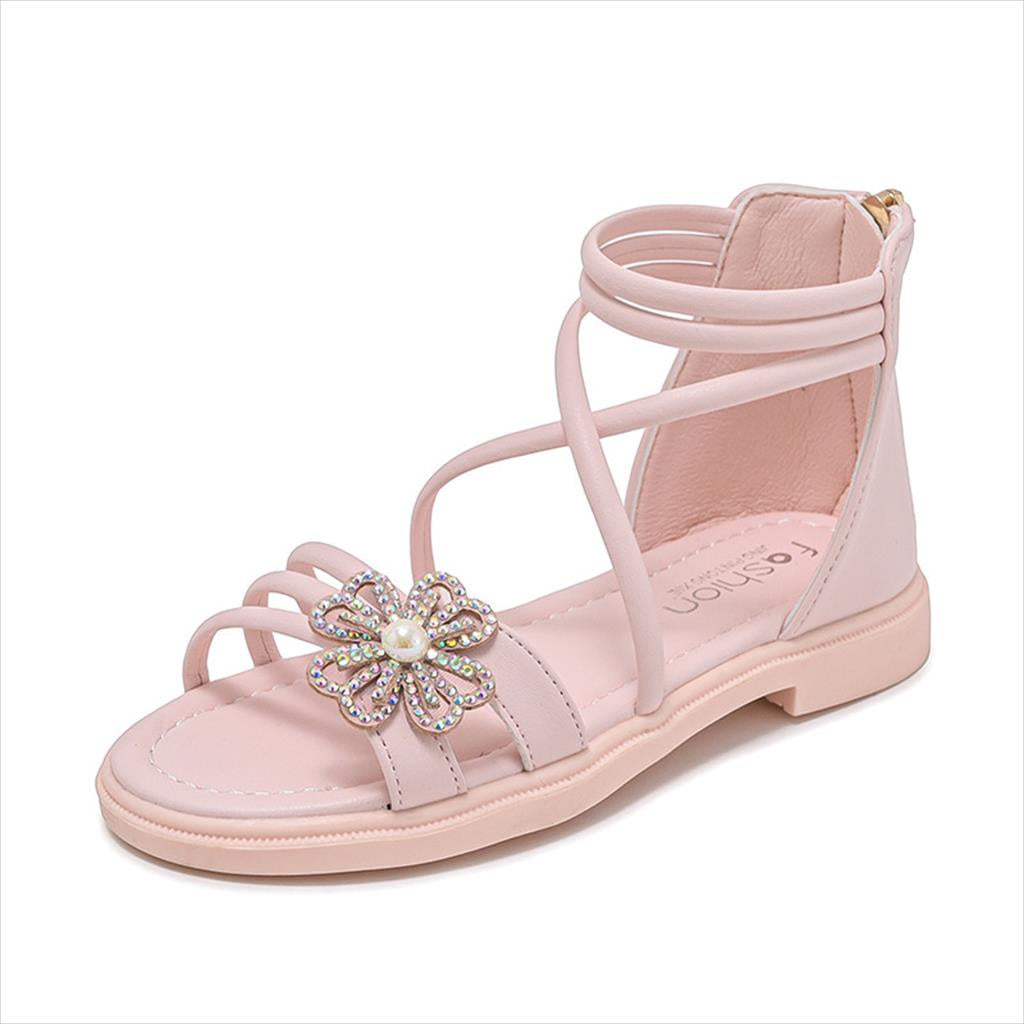 Sandal AYSEL Pesta Anak Perempuan Import Size 27-37 Umur 2-10 Tahun