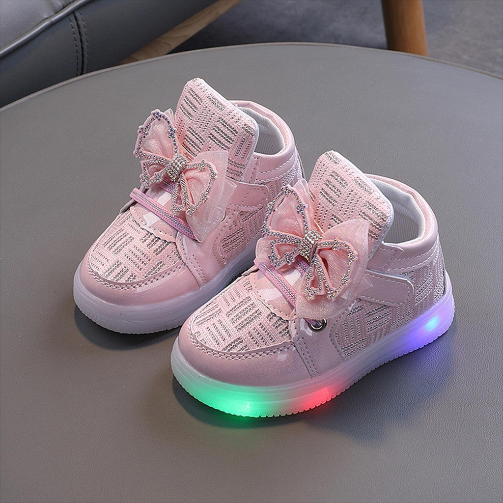 Sepatu  ELIANA Sepatu LED Anak Perempuan Import 21-30 Usia 1-5 Tahun