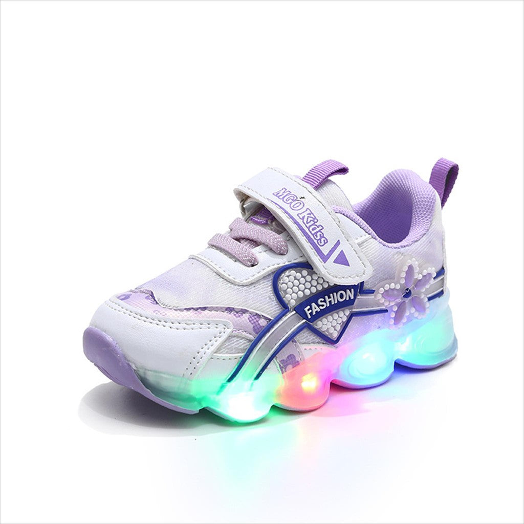 Sepatu YUKITA Sepatu LED Anak Perempuan Import 21-30 Usia 1-5Tahun