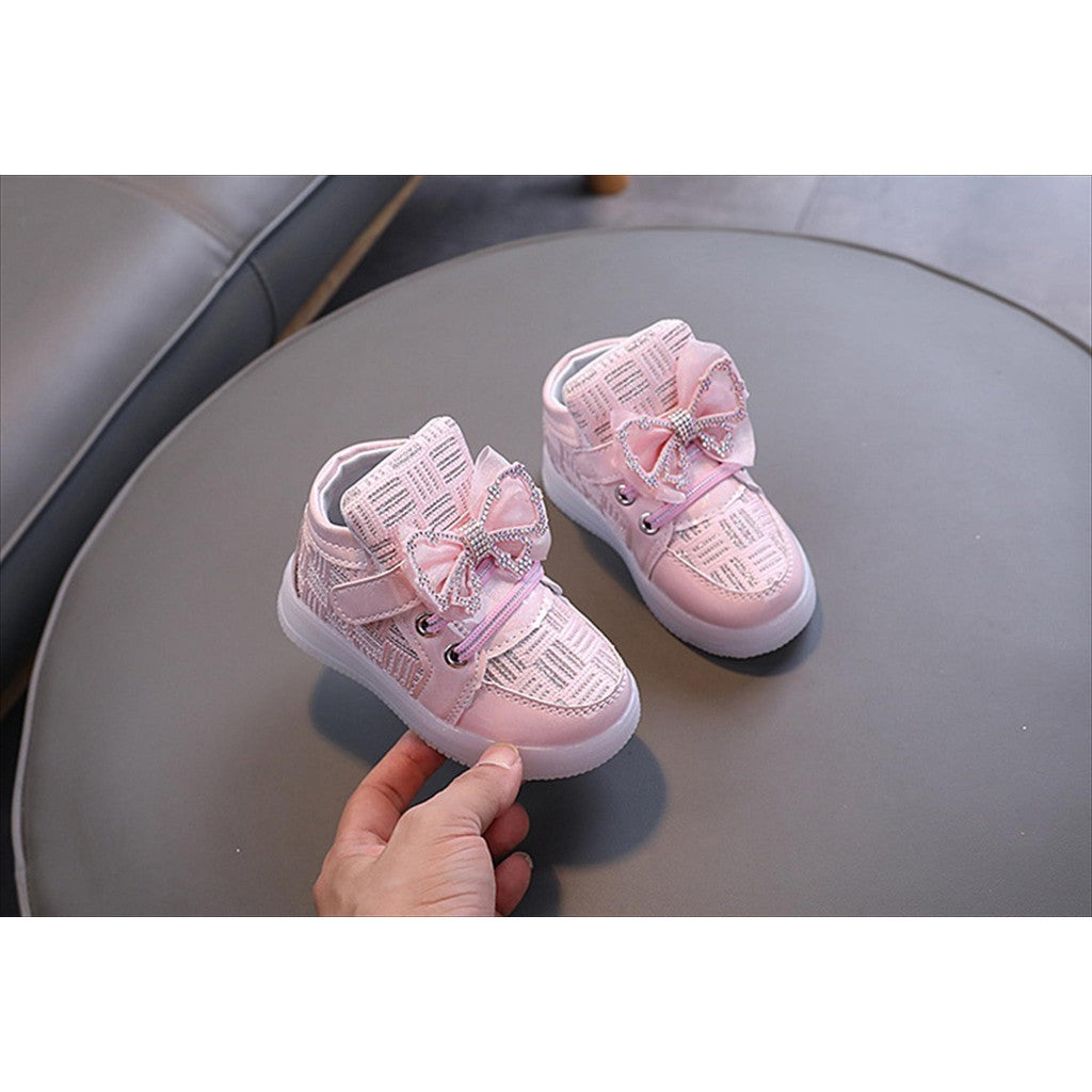 Sepatu  ELIANA Sepatu LED Anak Perempuan Import 21-30 Usia 1-5 Tahun