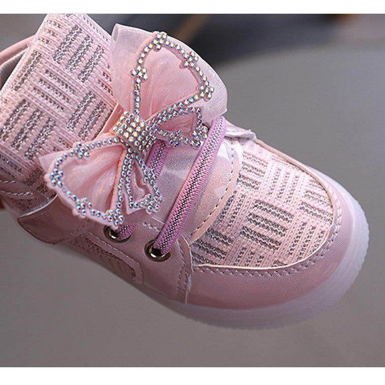 Sepatu  ELIANA Sepatu LED Anak Perempuan Import 21-30 Usia 1-5 Tahun
