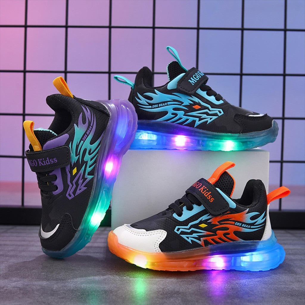 Sepatu VATRA  Sepatu LED Anak Laki-laki Import 21-30 Usia 1-5Tahun