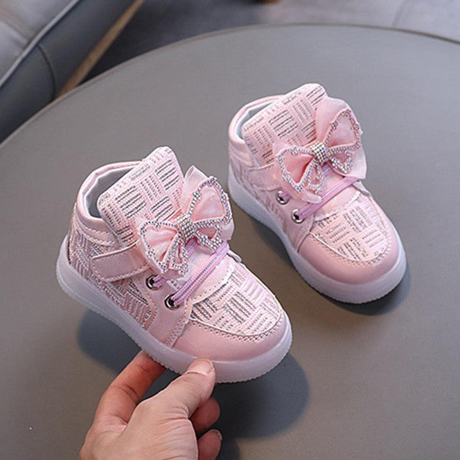 Sepatu  ELIANA Sepatu LED Anak Perempuan Import 21-30 Usia 1-5 Tahun