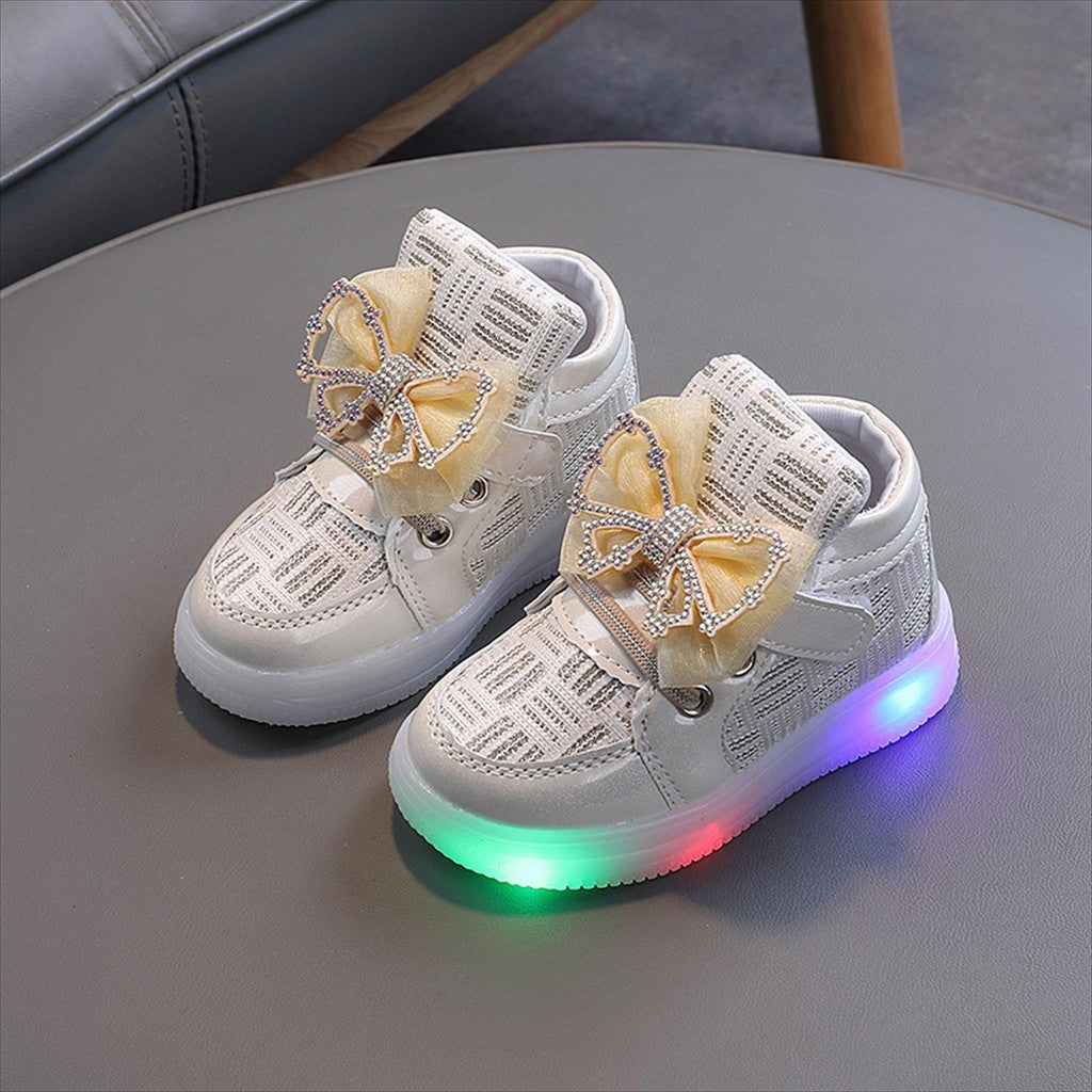 Sepatu  ELIANA Sepatu LED Anak Perempuan Import 21-30 Usia 1-5 Tahun