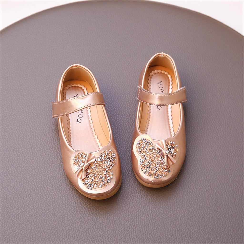 Sepatu DIRA Sepatu Pesta Flat Shoes Anak Perempuan Import 26-34 Usia 1-6 Tahun