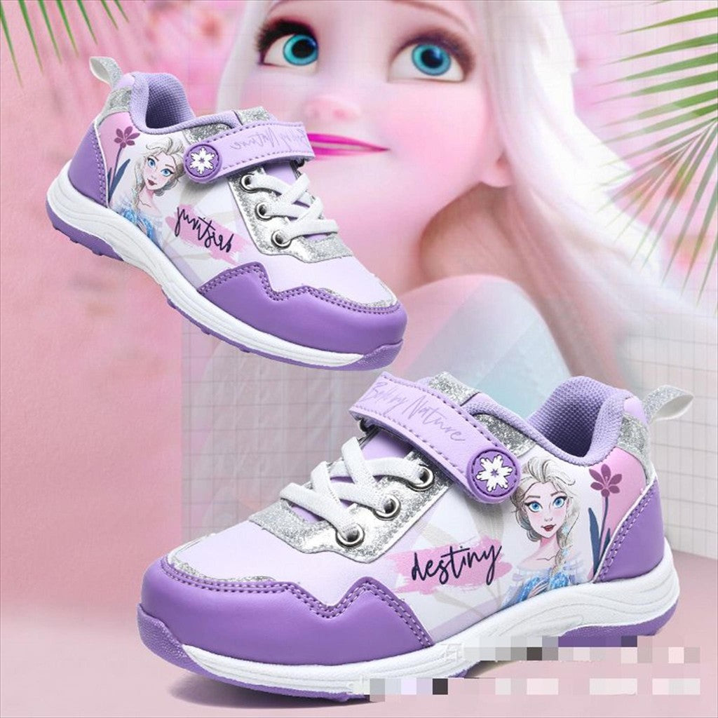 Sepatu PRINCESS ELSA FROZEN Sepatu Anak Perempuan Import 26-32 Usia 2-7 Tahun