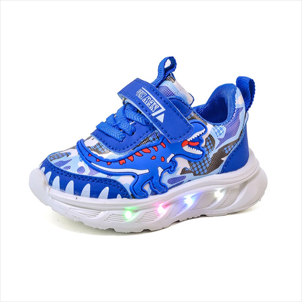 Sepatu LIBERTI Sepatu LED Anak Laki-laki Import 21-30 Usia 1-5 Tahun