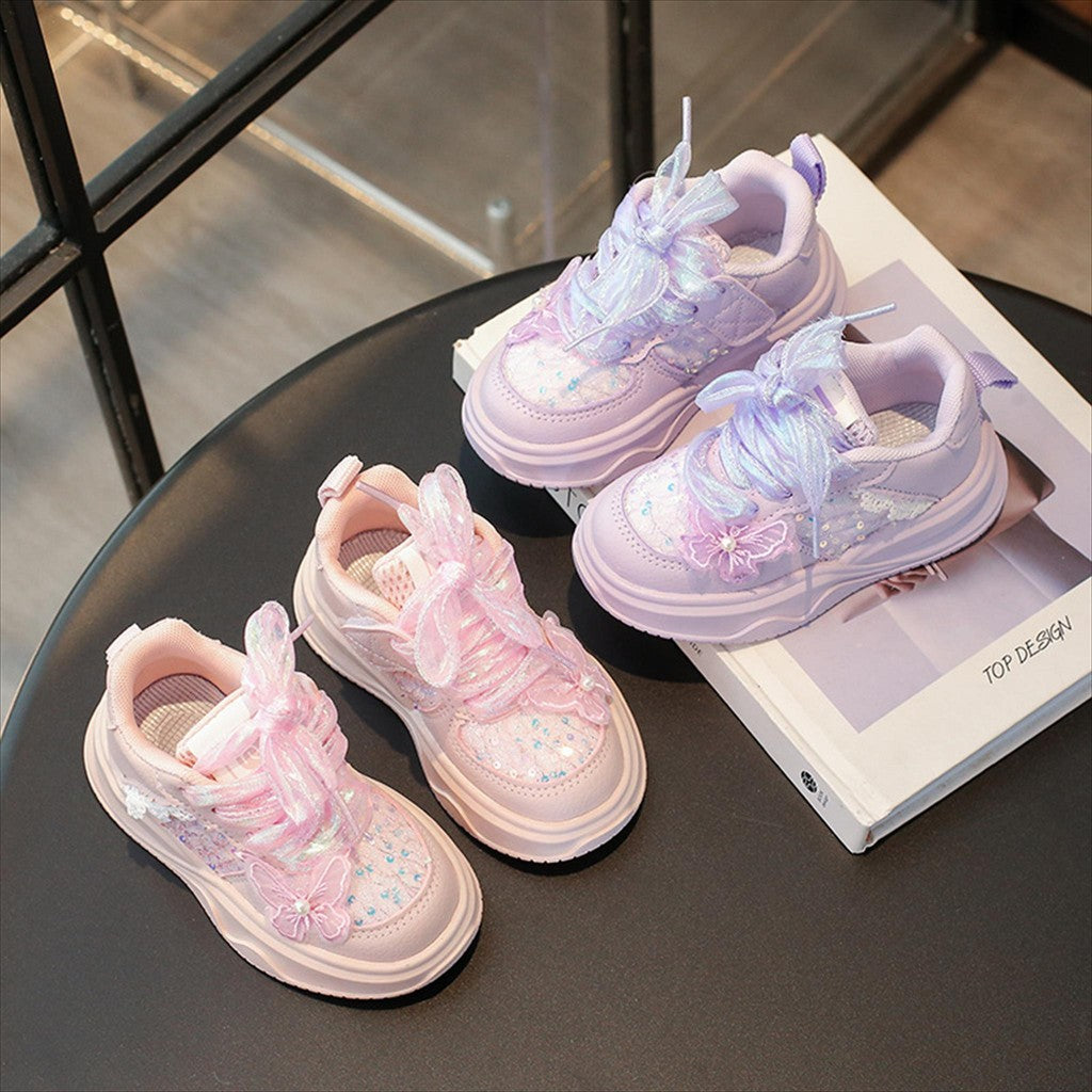 Sepatu ELENI Sepatu Anak Perempuan Import 23-30 Usia 1,5-5 Tahun