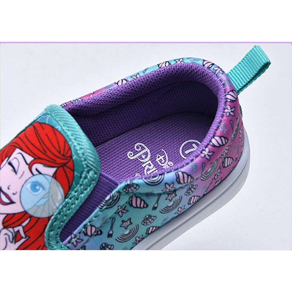 Sepatu PRINCESS ARIEL MERMAID Sepatu Anak Perempuan Import 24-29 Usia 2-6 Tahun