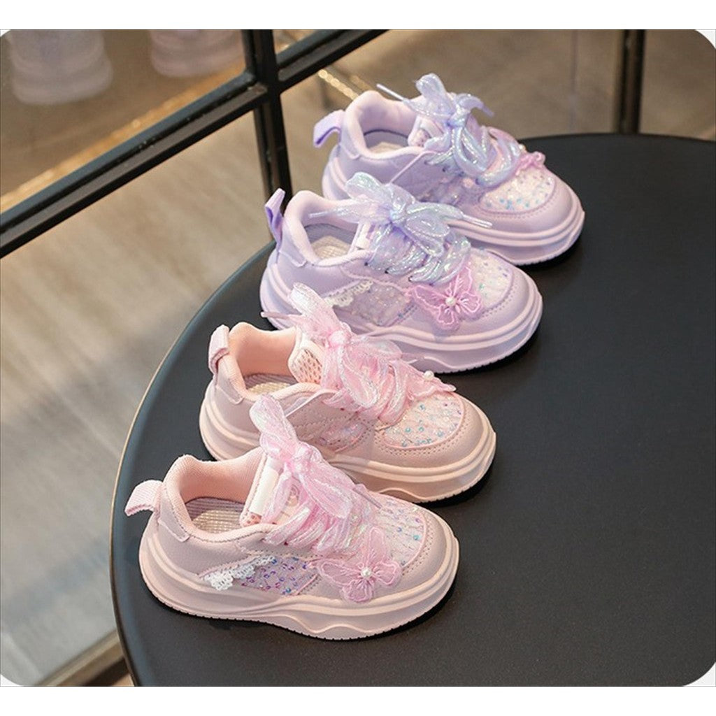 Sepatu ELENI Sepatu Anak Perempuan Import 23-30 Usia 1,5-5 Tahun