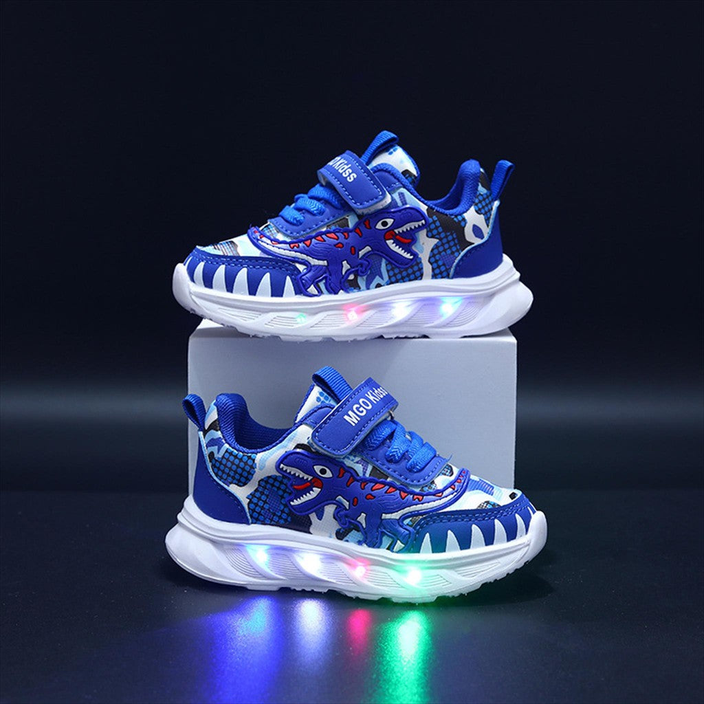 Sepatu LIBERTI Sepatu LED Anak Laki-laki Import 21-30 Usia 1-5 Tahun