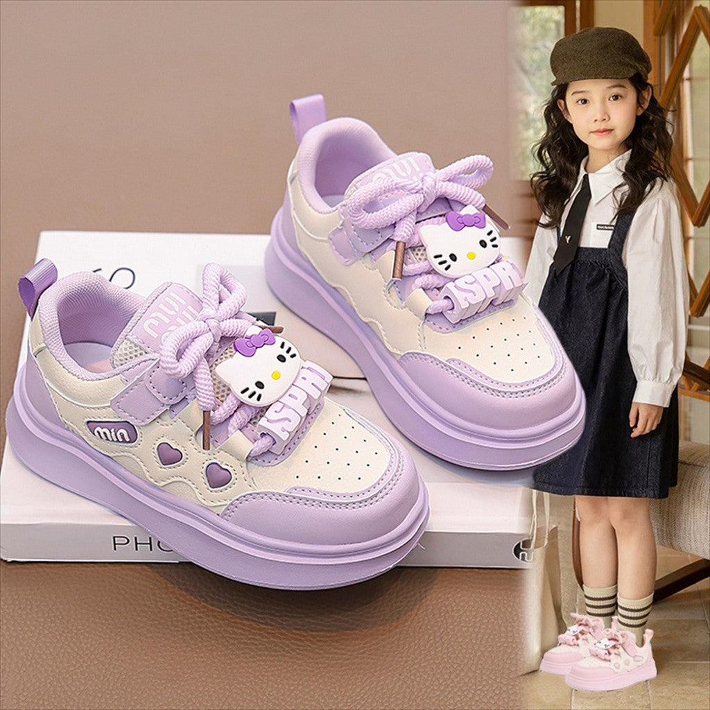 Sepatu HELLO KITTY BRITTA Sepatu Anak Perempuan Import 26-34 Usia 2-8 Tahun