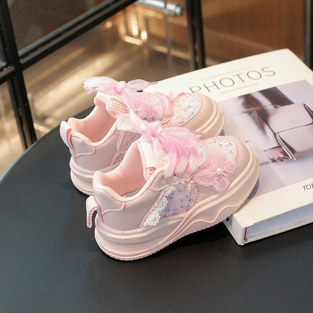 Sepatu ELENI Sepatu Anak Perempuan Import 23-30 Usia 1,5-5 Tahun