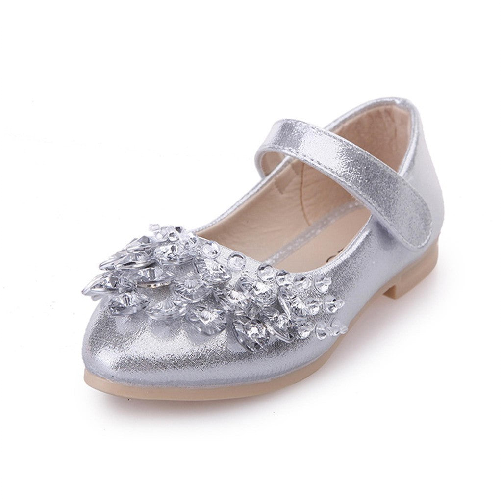 Sepatu BIRDELA Sepatu Pesta Flat Shoes Anak Perempuan Import 26-34 Usia 1,5-6 Tahun
