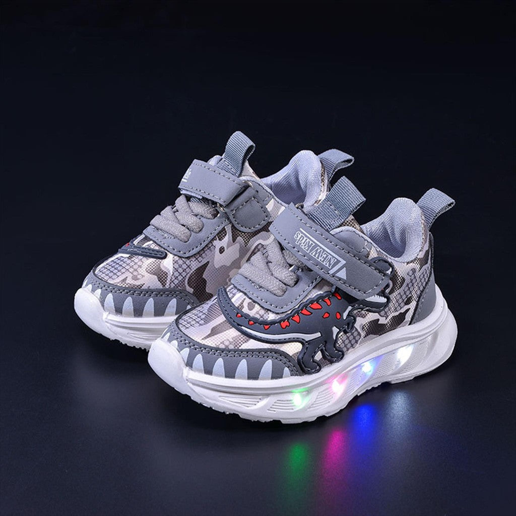 Sepatu LIBERTI Sepatu LED Anak Laki-laki Import 21-30 Usia 1-5 Tahun