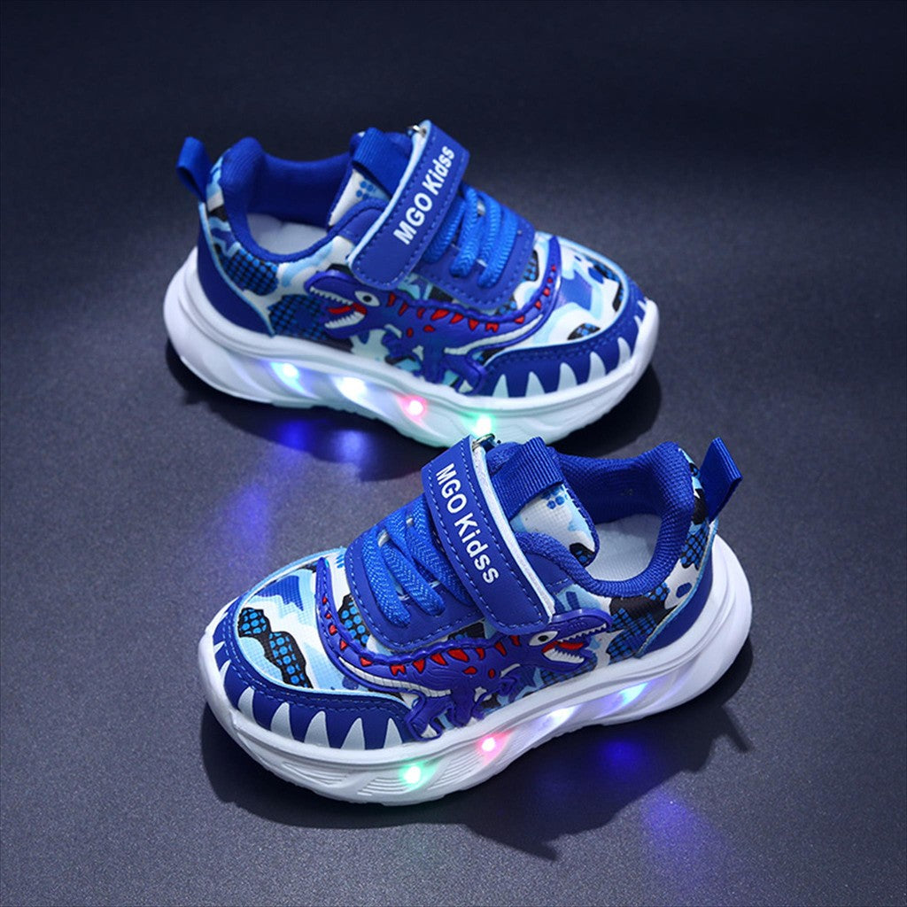 Sepatu LIBERTI Sepatu LED Anak Laki-laki Import 21-30 Usia 1-5 Tahun