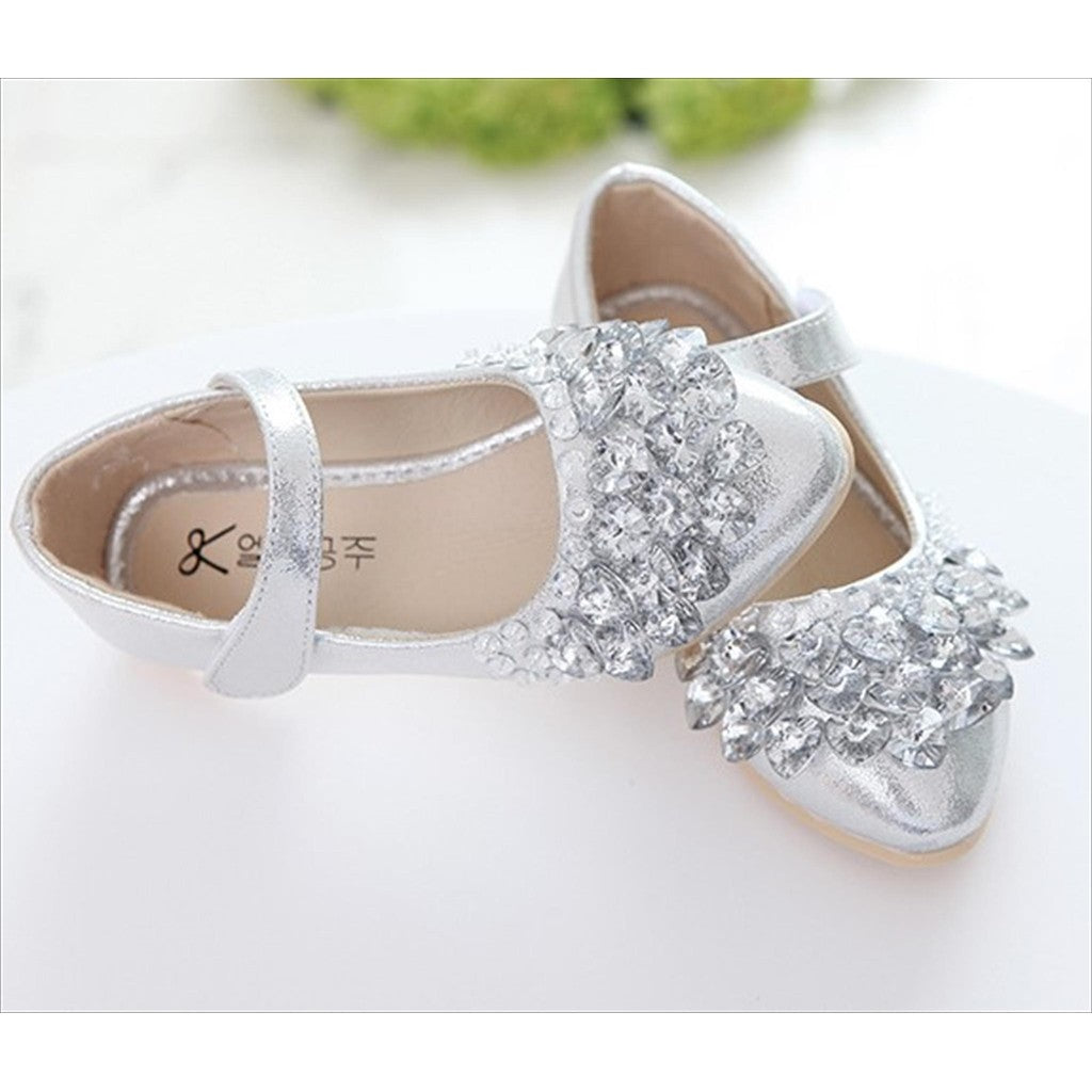 Sepatu BIRDELA Sepatu Pesta Flat Shoes Anak Perempuan Import 26-34 Usia 1,5-6 Tahun