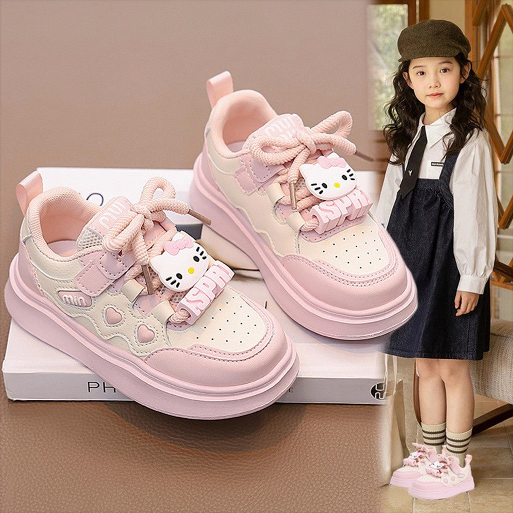 Sepatu HELLO KITTY BRITTA Sepatu Anak Perempuan Import 26-34 Usia 2-8 Tahun
