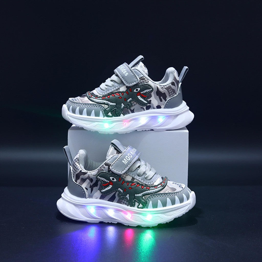 Sepatu LIBERTI Sepatu LED Anak Laki-laki Import 21-30 Usia 1-5 Tahun