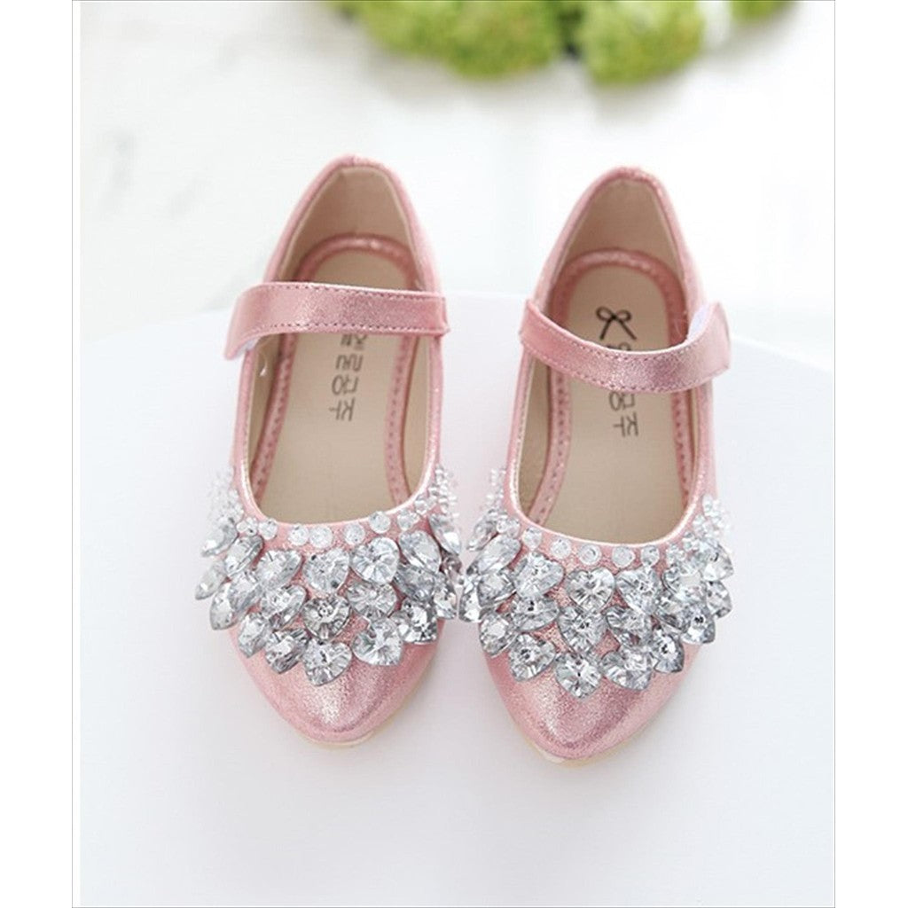 Sepatu BIRDELA Sepatu Pesta Flat Shoes Anak Perempuan Import 26-34 Usia 1,5-6 Tahun