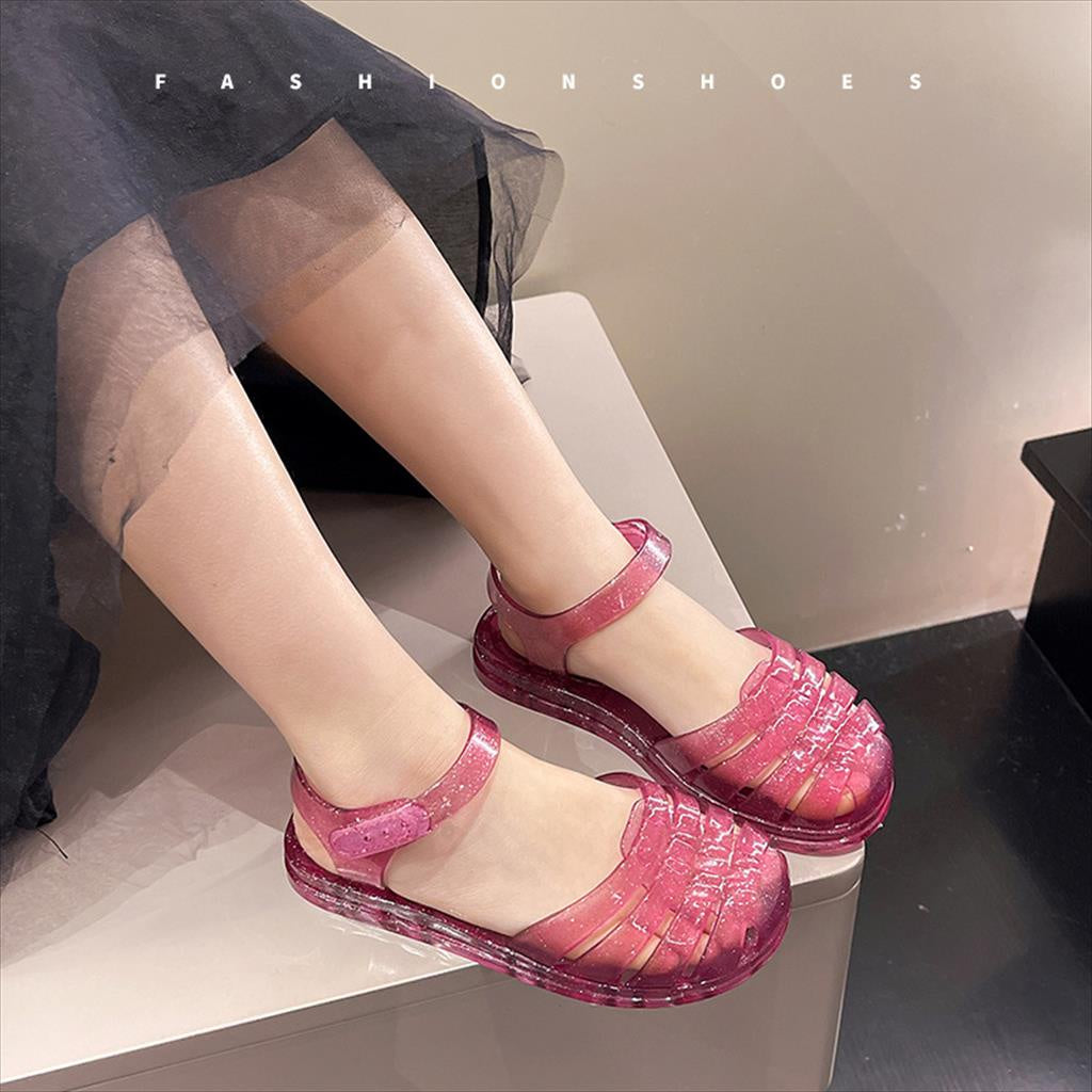 Sandal OLIVA Sandal Jelly Melissa Import Anak Perempuan 24-30 Usia 1,5-5 Tahun