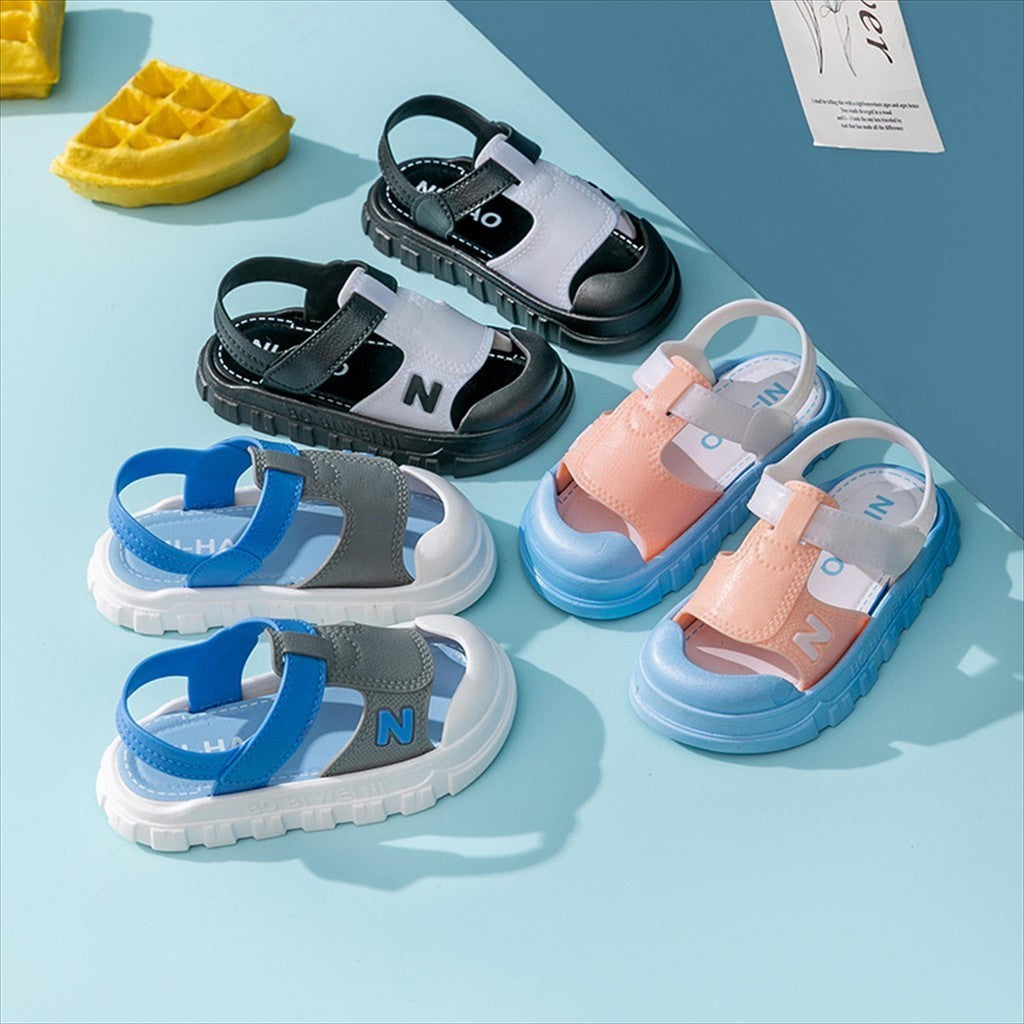 Sandal BOOGIE Sadal Anak Perempuan Dan Laki-laki Import 21-30 Usia 1-5Tahun