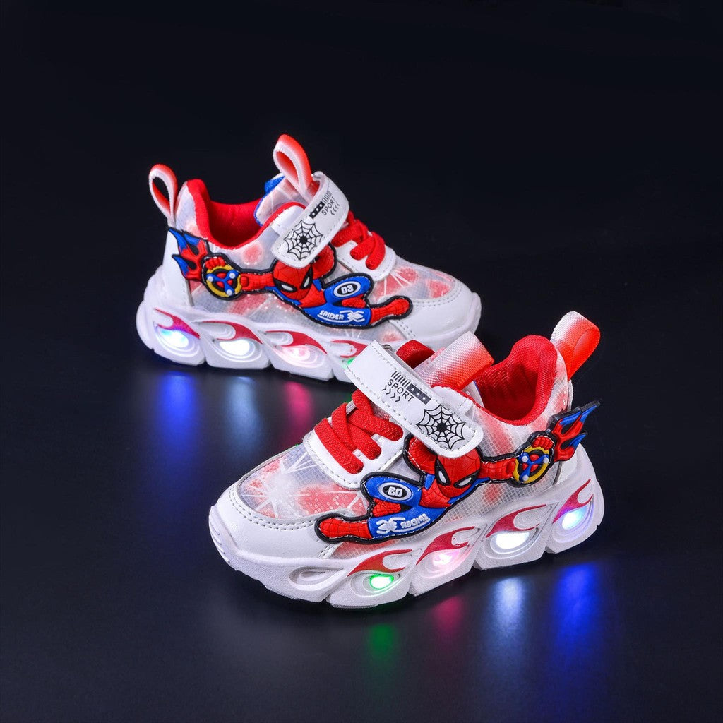 Sepatu LIAM Sepatu LED Anak Laki-laki import 21-30 Usia 1-5 Tahun