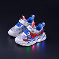 Sepatu LIAM Sepatu LED Anak Laki-laki import 21-30 Usia 1-5 Tahun