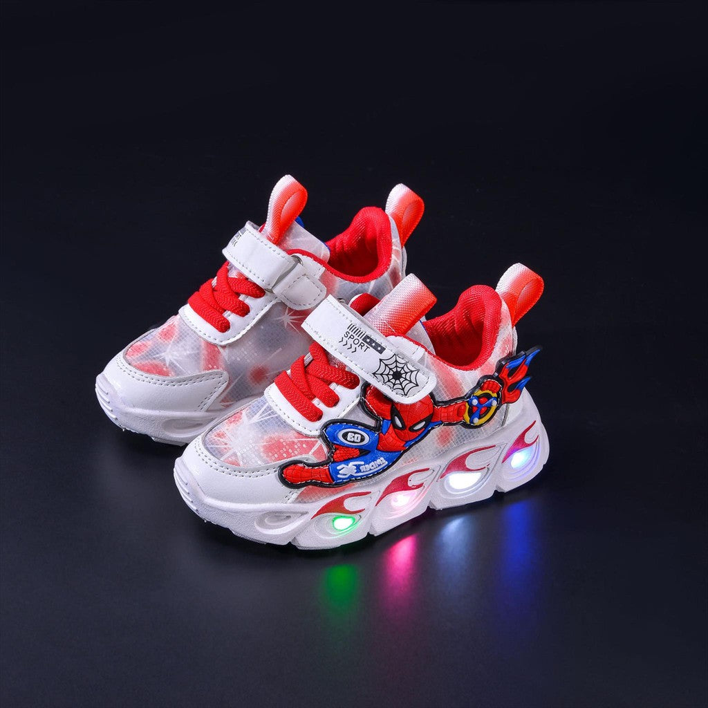 Sepatu LIAM Sepatu LED Anak Laki-laki import 21-30 Usia 1-5 Tahun
