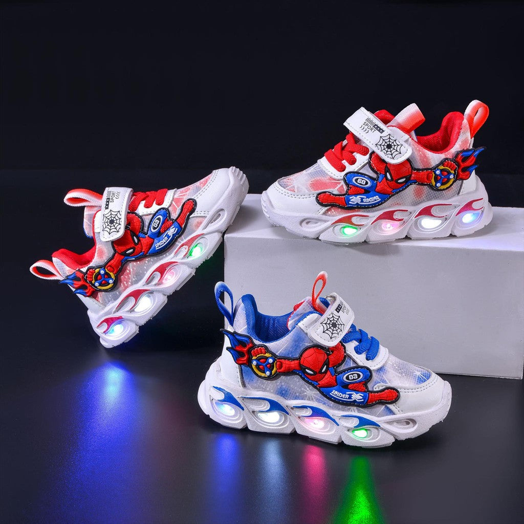 Sepatu LIAM Sepatu LED Anak Laki-laki import 21-30 Usia 1-5 Tahun