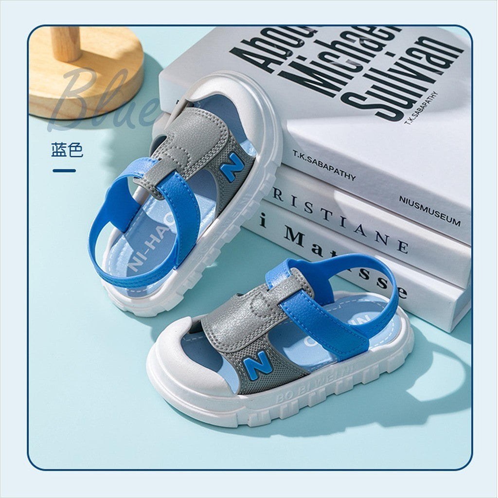 Sandal BOOGIE Sadal Anak Perempuan Dan Laki-laki Import 21-30 Usia 1-5Tahun