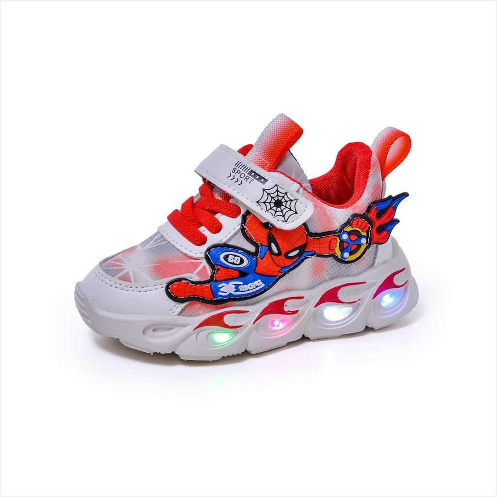 Sepatu LIAM Sepatu LED Anak Laki-laki import 21-30 Usia 1-5 Tahun