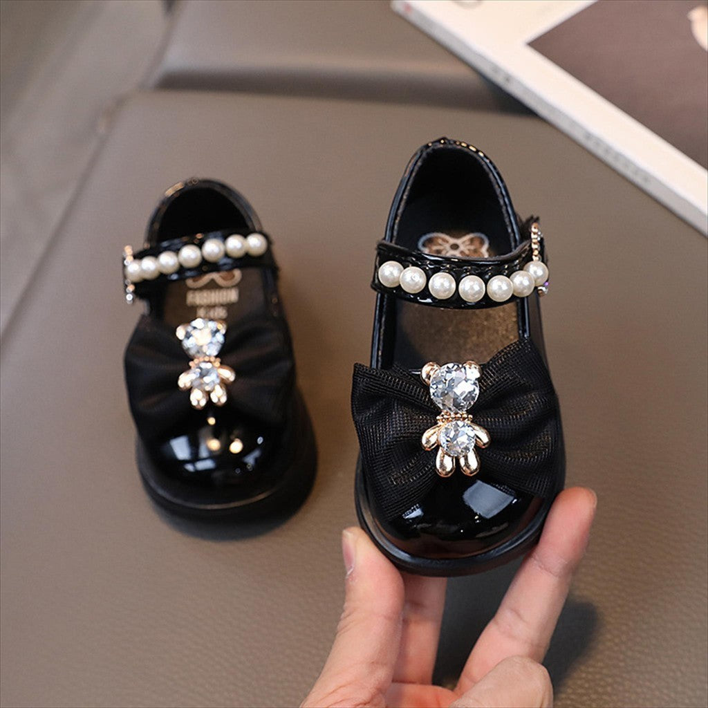 Sepatu PERRY Sepatu Pesta Flat Shoes Anak Perempuan Import 16-25 Usia 6bulan-2tahun